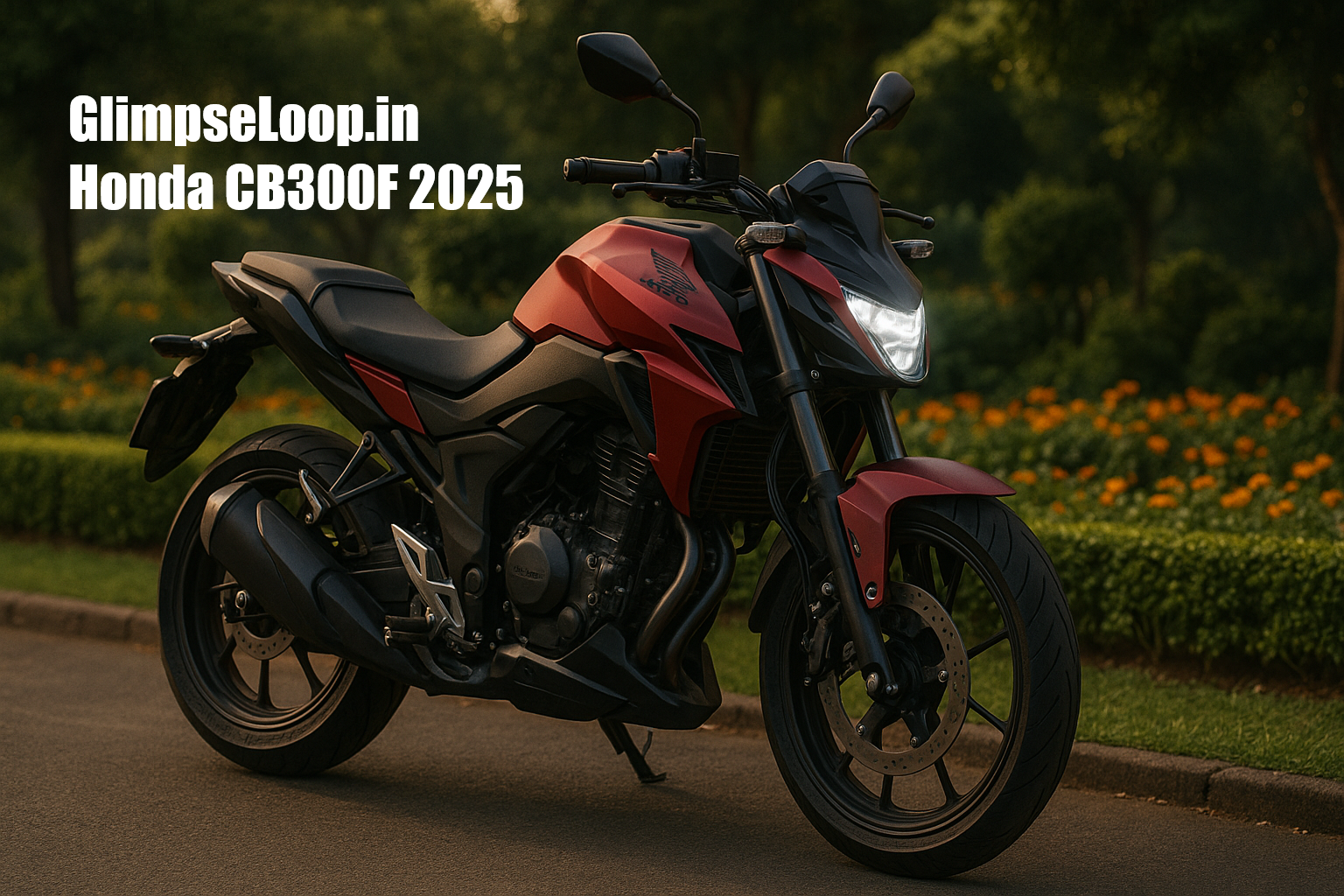 Honda CB300F 2025 स्टाइलिश डिजाइन
