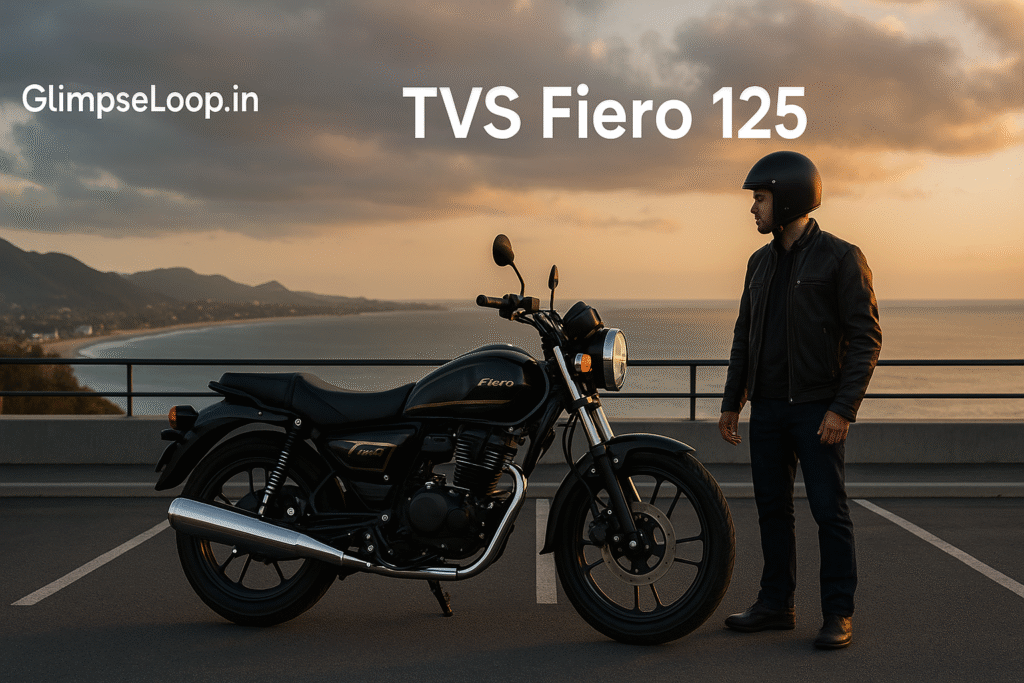 TVS Fiero 125 क्रूजर लुक बाइक
