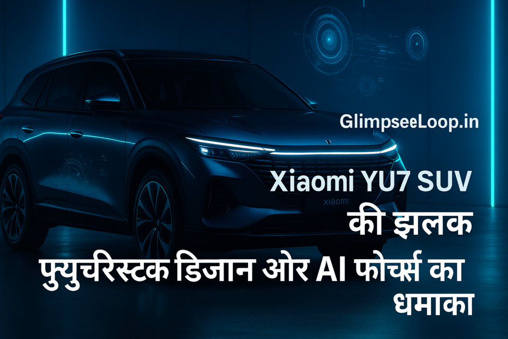 Xiaomi YU7 SUV Front Design